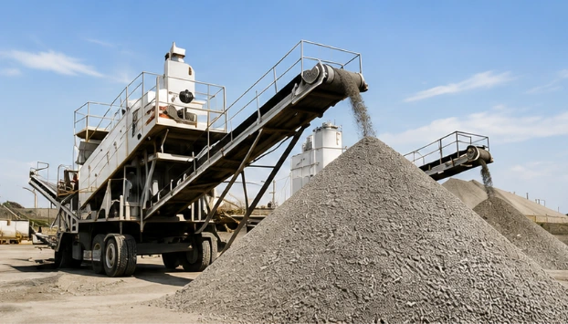 Crushed stone and graded aggregates