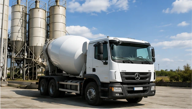 Ready-mix concrete delivery